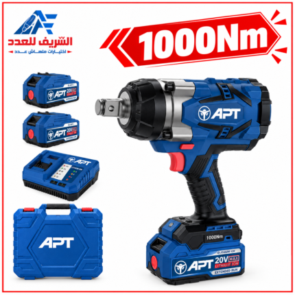 امباكت رينش 3/4 بوصة 1000 نيوتن 2 بطارية 4 امبير  APT   DW2506100